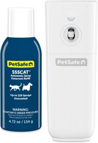New PPetSafe SSSCat Spray Deterrent   PPD00 17617